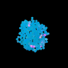 Blue Round Shape Sequins