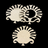 MDF T-Light Candle Holder - Flower Design