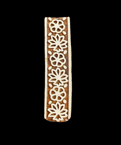 Wooden Printing Block Stamp - Flower