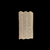 Wooden Printing Block Stamp - Zig Zag Design
