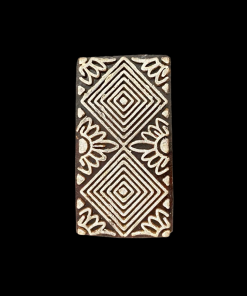 Wooden Printing Block Stamp - Rhombus Desi