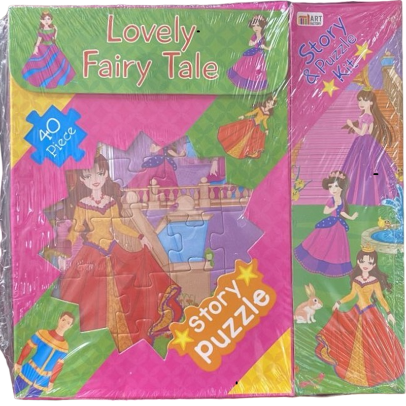 Lovely Fairy Tale Story And Puzzle Kit