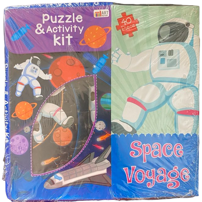 Space And Voyage Puzzle And Activity Kit