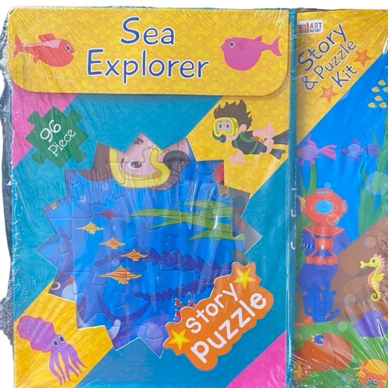 Sea Explorer Story And Puzzle Kit