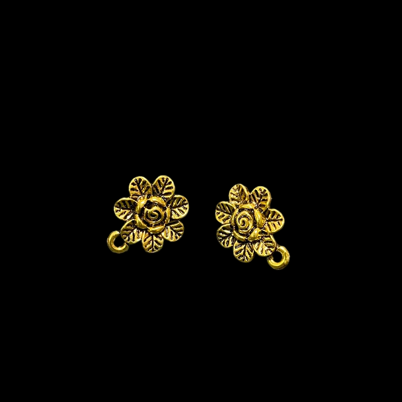 Antique Flower Pattern Earrings