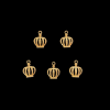 Gold Crown Charm