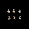 Silver Star Charm