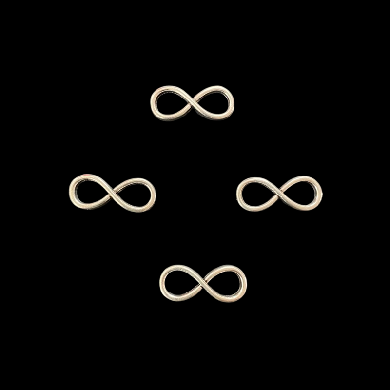 Silver Infinity Symbol Charm