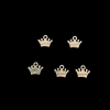 Silver Princess Crown Charm