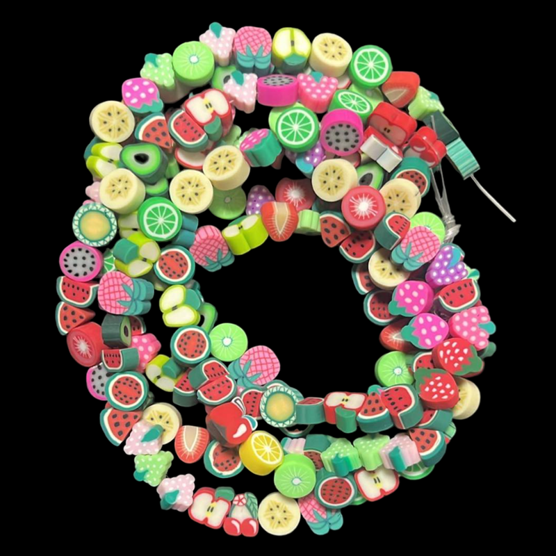 Polymer Clay Fruit Shape Beads