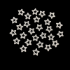 Faux Pearl Star Embellishment