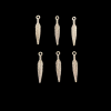 Silver Feather Charm