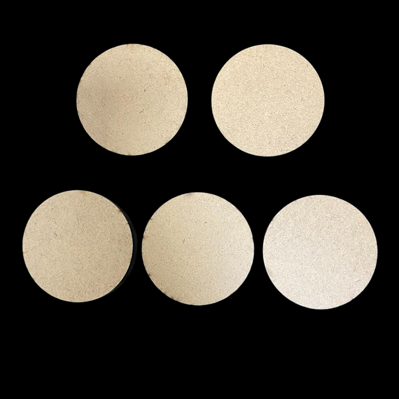 MDF Round Cut Outs - 3 Inches