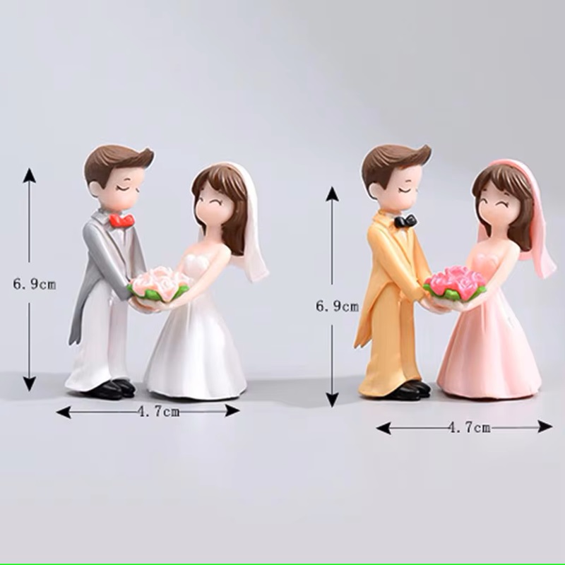 Miniature Wedding Couple