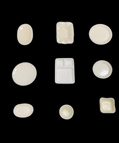 Alternative view of Miniature Ceramic Plates