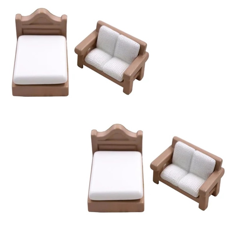 Miniature Bed And Sofa