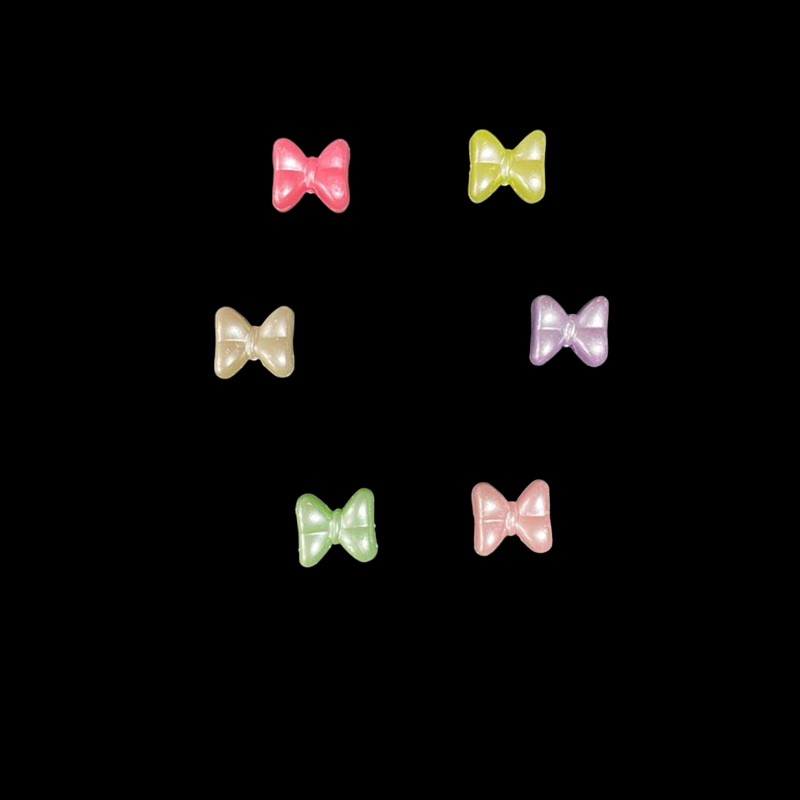 Mixed Colour Pearl Bow