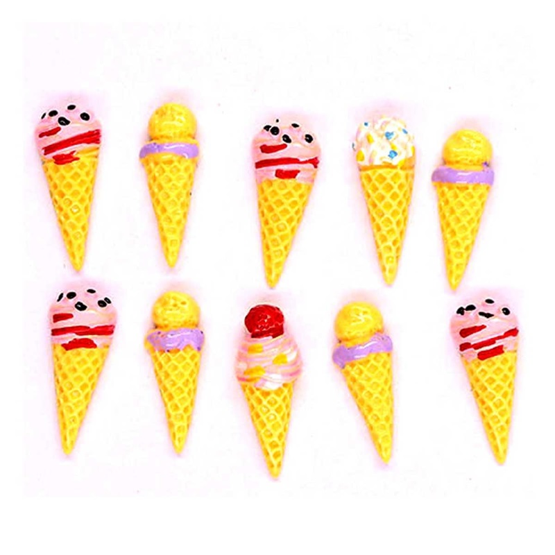 Resin Embellishment Cone Ice Cream