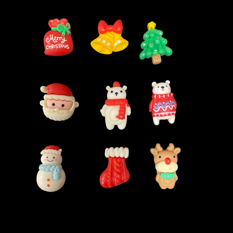 Resin Embellishment Christmas Theme