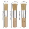 Stencil Set Of Three Paint Brush
