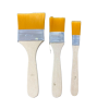 Flat Paint Brush Three Pieces Set