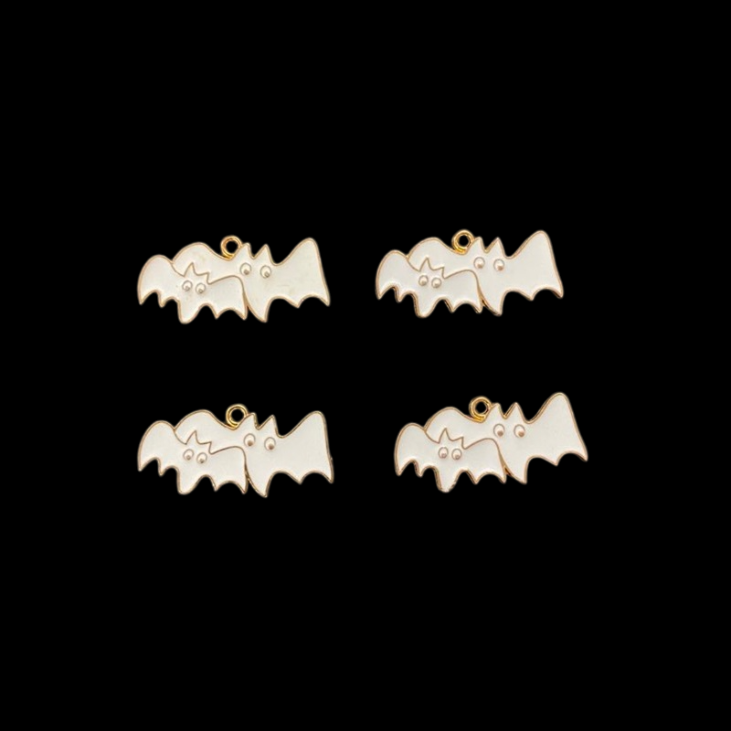 Bat Enamel Charm