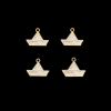 Boat Enamel Charm
