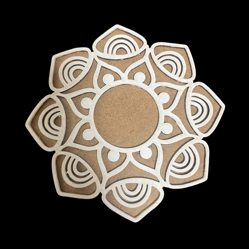 MDF Rangoli Cut Out