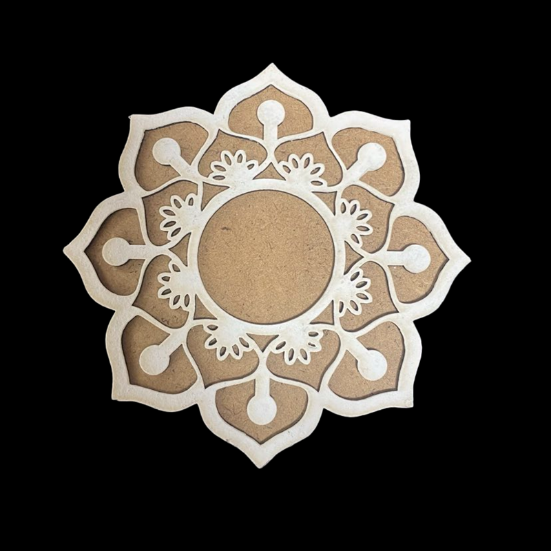 MDF Rangoli Cut Out