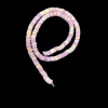 Polymer Clay Round Beads - Pink Purple Shades