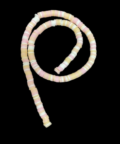 Polymer Clay Round Beads - Light Shades