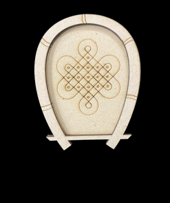 Alternative view of MDF Rangoli Design