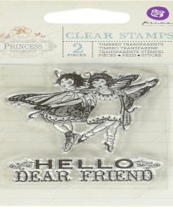 Prima Marketing Princess Clear Stamps Hello Dear Friend