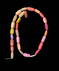 Acrylic Shell Oval Beads - Mixed Colour