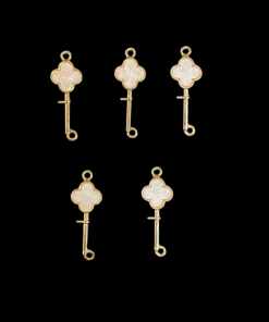Key Enamel Charm