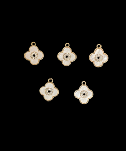 Clover Enamel Charm