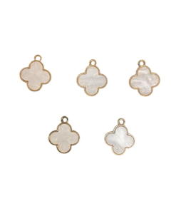 Alternative view of Clover Enamel Charm