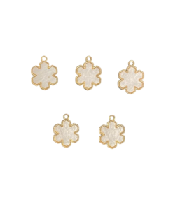 Alternative view of Flower Enamel Charm