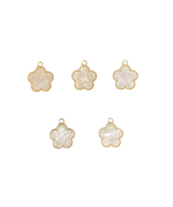 Alternative view of Flower Enamel Charm