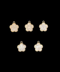 Flower Enamel Charm
