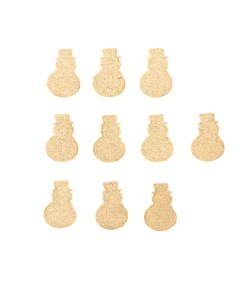 Alternative view of Snowman MDF Cutout