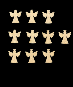 Christmas Angel MDF Cutout