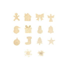 Alternative view of MDF Christmas Theme Set