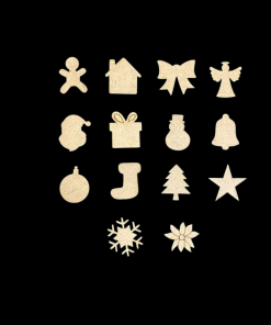 MDF Christmas Theme Set
