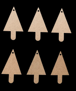 Hanging Christmas Tree MDF Set