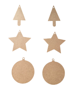 Alternative view of Christmas Theme Hanging MDF Set