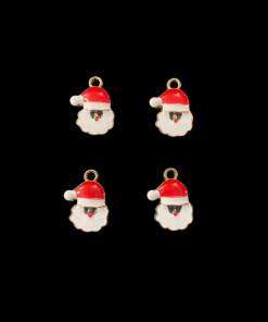 Santa Claus Enamel Charm
