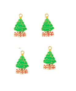 Alternative view of Christmas Tree Enamel Charm