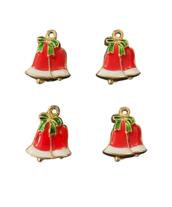 Alternative view of Christmas Bell Enamel Charm