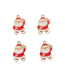 Alternative view of Santa Claus Enamel Charm